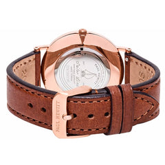 PAUL HEWITT Braune Lederarmbanduhr