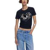 Desigual Black Cotton Sportswear