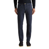 Jeckerson Blue Cotton Skinny Jeans