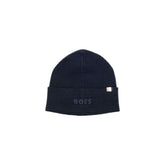 Hugo Boss blauwe katoenen pet (baseballpet)