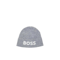 Hugo Boss Graue Kappe aus recyceltem Polyamid (Baseballmütze)