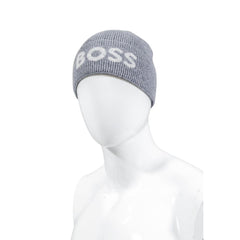 Hugo Boss Graue Kappe aus recyceltem Polyamid (Baseballmütze)