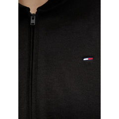 Tommy Hilfiger Jeans Hoodie aus recycelter Baumwolle, Schwarz