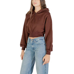 Tommy Hilfiger Jeans Brauner Hoodie aus recycelter Baumwolle