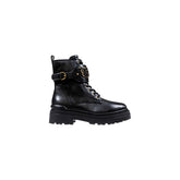 PINKO Black Leather Ankle Boots