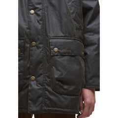 Barbour Parka aus grüner Baumwolle