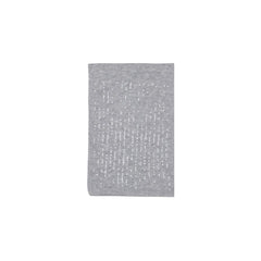 Pieces Grauer Schal aus recyceltem Polyester