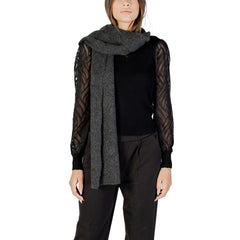 Only – Grauer Schal aus recyceltem Polyester