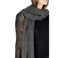 Only – Grauer Schal aus recyceltem Polyester