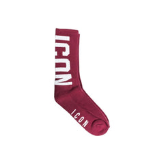 Ikon Bordeaux Baumwollsocken