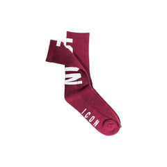 Ikon Bordeaux Baumwollsocken