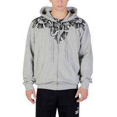 Kapuzenpullover aus grauer Baumwolle von County of Milan