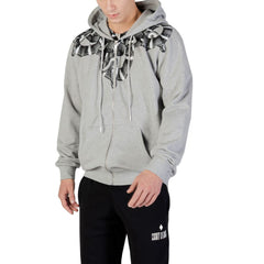Kapuzenpullover aus grauer Baumwolle von County of Milan