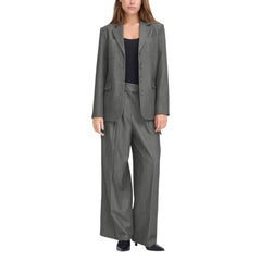 ICHI Grauer Polyester-Blazer