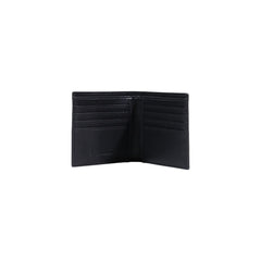 Armani Exchange Schwarze Polyester-Geldbörse