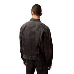 Calvin Klein Jeans Schwarze Jeansjacke aus Baumwolle