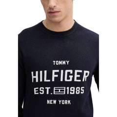 Tommy Hilfiger Sweatshirt aus Bio-Baumwolle, Blau
