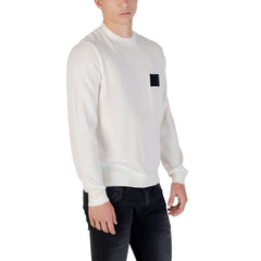 Armani Exchange Weißes Marabu-Sweatshirt