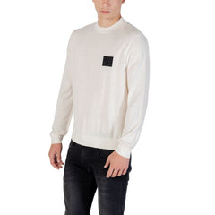 Armani Exchange Weißes Marabu-Sweatshirt