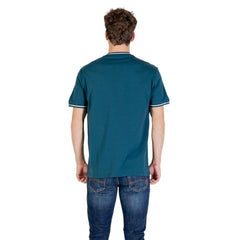 Armani Exchange Black Cotton T-Shirt