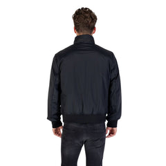 Armani Exchange Schwarze Bomberjacke aus Polyamid