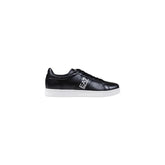 EA7 Emporio Armani Black And White Leather Sneakers