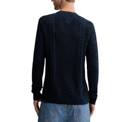 Tommy Hilfiger Jeans Sweatshirt aus recycelter Baumwolle, Blau