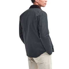 Barbour Gray Cotton Shell Jacket