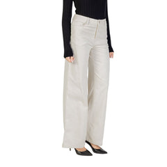 Liu Jo Beige Casualhose aus Baumwolle