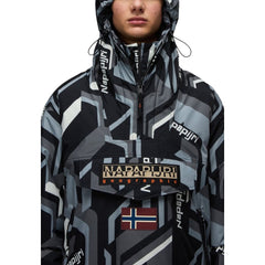 Napapijri Zweifarbige Jacke aus recyceltem Polyester