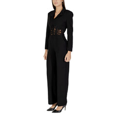 Morgan De Toi Schwarze Polyester-Einteiler