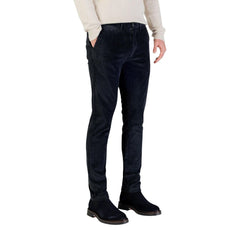 Borghese Blaue Freizeithose aus Baumwolle