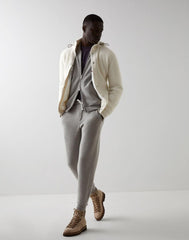 Brunello Cucinelli Bicolor-Woll-Jogginghose (Trainingshose)
