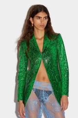 Dsquared² Green Fibres Coat