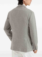 Brunello Cucinelli Army Wool Blazer