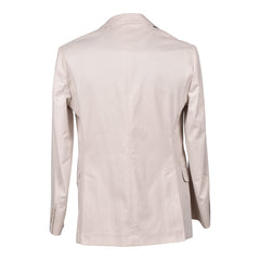 Brunello Cucinelli Beiger Blazer aus Baumwolle