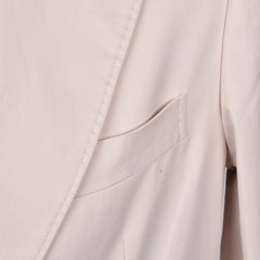 Brunello Cucinelli Beiger Blazer aus Baumwolle