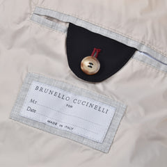 Brunello Cucinelli Black Polyamide Full-Length Jacket