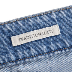Brunello Cucinelli Blaue Baumwoll-Jeans mit geradem Bein