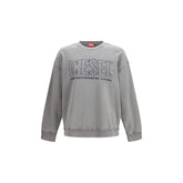 Diesel grijs katoenen sweatshirt