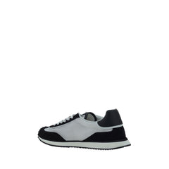 Dolce & Gabbana White Fabric Athletic Sneakers