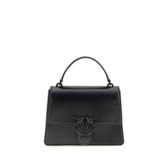 PINKO Schwarze Lamm-Handtasche Ovis Aries Aries