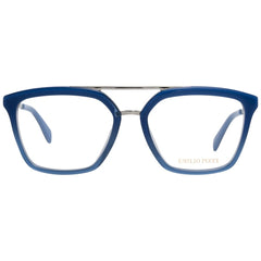 Emilio Pucci Brille aus blauem Metall und Kunststoff (Fassungen)