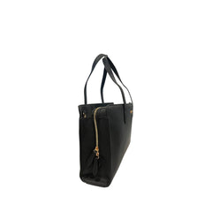 Twinset Damen Schultertasche aus schwarzem PU