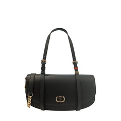 Twinset Black PU Women Shoulder Bag