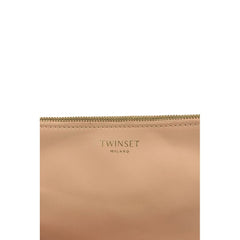 Twinset Pink Polyurethan Damen Clutch