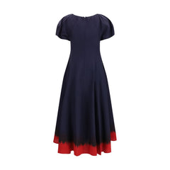 Tory Burch Blue Viscose Casual Dress