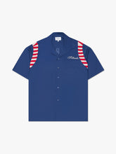 Rhude T-Shirt aus blauer Baumwolle