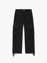 Rhude Schwarze Hanf-Cargohose