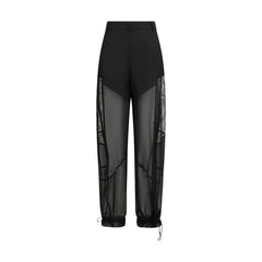 PINKO Schwarze Freizeithose aus Polyester